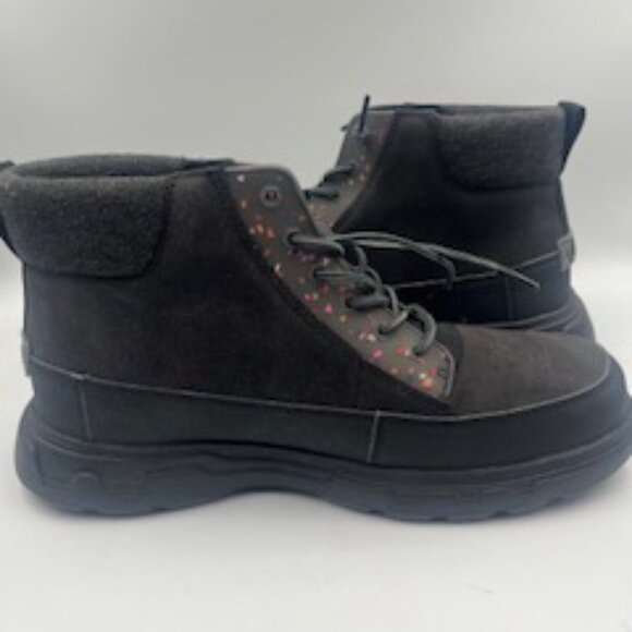 NEW Hey Dude Eco Shield Boots Mens Size 11 Wool Blend Faux Leather Light Weight - Picture 7 of 12